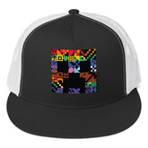 Minecraft Creeper Pride Trucker Hat