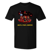 Minecraft Dungeons Unite, Fight, Survive Adult Short Sleeve T-shirt
