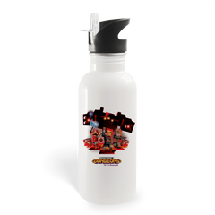 Minecraft Dungeons Unite, Fight, Survive Personalized 20 oz Screw Top Water Bottle with Straw