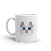 Minecraft Cat White Mug