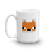 Minecraft Fox White Mug