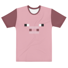 Minecraft Pig Unisex Short Sleeve T-Shirt