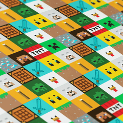 Minecraft Character Checker Gift Wrap