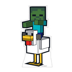 Minecraft Chicken Jockey Cardboard Cutout Standee