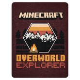 Minecraft Overworld Explorer Sherpa Blanket