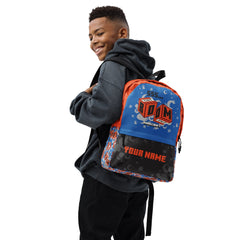 Minecraft Boom Personalized Premium Backpack