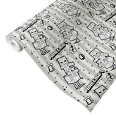 Minecraft Color Me Chicken Jockey Matte Gift Wrap
