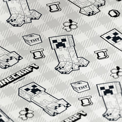 Minecraft Color Me Creeper Matte Gift Wrap