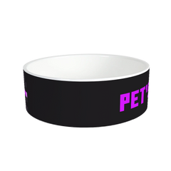 Minecraft Enderman Big Face Personalized Pet Bowl