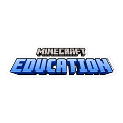 Minecraft Education Kiss Cut Sticker