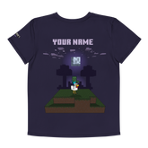 Minecraft Chicken Jockey Kids Personalized T-Shirt