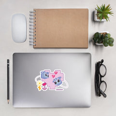 Minecraft My Overworld Wouldn't Be The Same Without You Die Cut Sticker