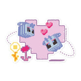 Minecraft My Overworld Wouldn't Be The Same Without You Die Cut Sticker