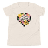 Minecraft Stop & Smell The Flowers Kids Premium T-Shirt