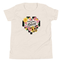 Minecraft Stop & Smell The Flowers Kids Premium T-Shirt