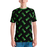 Minecraft Creeper Pattern Unisex Short Sleeve T-Shirt