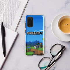 Minecraft Key Art Tough Phone Case - Samsung