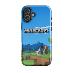 Minecraft Key Art Tough Phone Case - iPhone