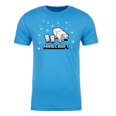 Minecraft Polar Bear Adult Short Sleeve T-Shirt