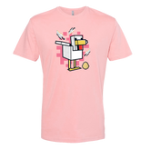 Minecraft Jolly Mobs Chicken Adult Short Sleeve T-Shirt