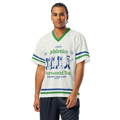 Minecraft Football Jersey Athletics Overworld Tour Personalized Name