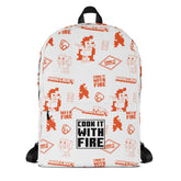 Minecraft Backpack Lava Chicken, Cook It