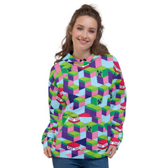 Minecraft Pattern Adult Hoodie