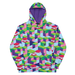 Minecraft Pattern Adult Hoodie