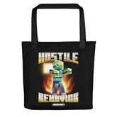 Minecraft Tote Bag Hostile Behavior