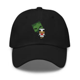 Minecraft Baseball Hat Chibi Chicken Jockey