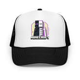 Minecraft Enderman Skeleton Trucker Hat