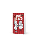 Minecraft Color Me Chicken Jockey Holiday Greeting Card