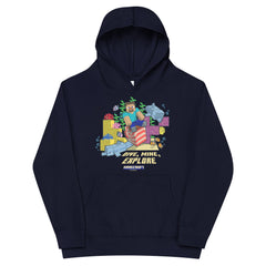 Minecraft Kids Hoodie Dive, Mine, Explore