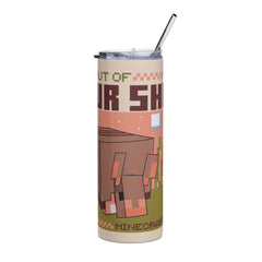 Minecraft Come Out Of Your Shell Skinny Tumbler