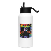 Minecraft Sword Pride Stainless Steel Water Bottle with a Straw Lid