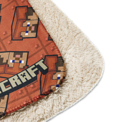 Minecraft The Copper Age Premium Sherpa Blanket