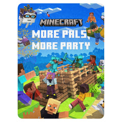 Minecraft Blanket Play Together More Pals, More Party