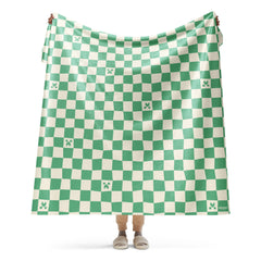 Minecraft Blanket Creeper Picnic Pattern