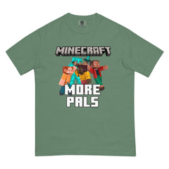 Minecraft Adult Comfort Colors T-Shirt Play Together More Pals