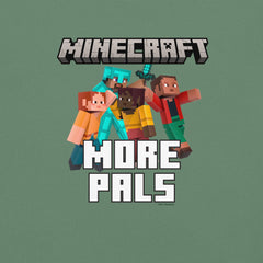 Minecraft Adult Comfort Colors T-Shirt Play Together More Pals