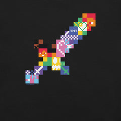 Minecraft Sword Pride Adult T-Shirt