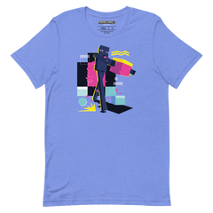 Minecraft Enderman Geo Pop Adult T-Shirt