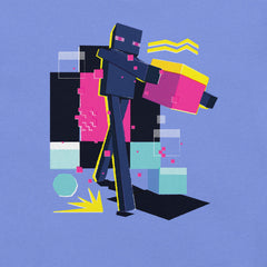 Minecraft Enderman Geo Pop Adult T-Shirt