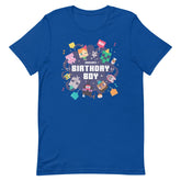 Minecraft Adult T-Shirt Birthday Boy Personalized Age