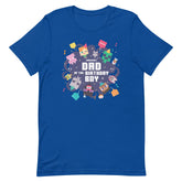 Minecraft Adult T-Shirt Dad Of The Birthday Boy Personalized