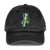Minecraft Creeper Skeleton Vintage Cap