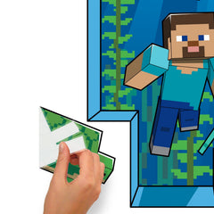 Minecraft Peel & Stick Giant Wall Decal