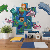Minecraft Peel & Stick Giant Wall Decal