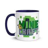 Minecraft Sleep Repeat Two-Tone Mug