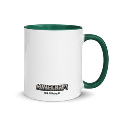 Minecraft Creeper Skeleton Two-Tone Mug